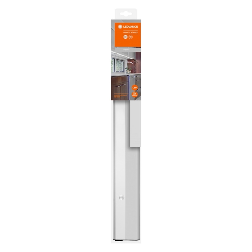 Ledvance - Lámpara LED debajo del gabinete con sensor FLAT LED/12W/230V 4000K