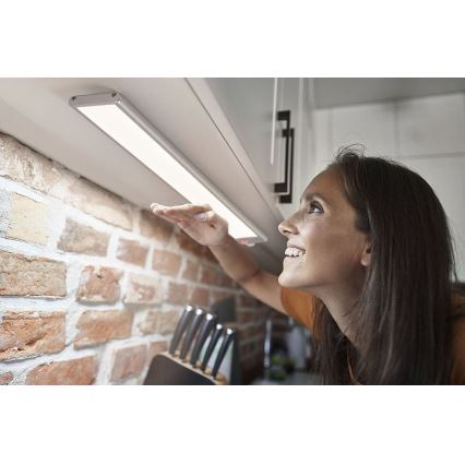 Ledvance - Lámpara LED debajo del gabinete con sensor LINEAR LED/3,2W/5V 1500 mAh 3000/4000/6500K