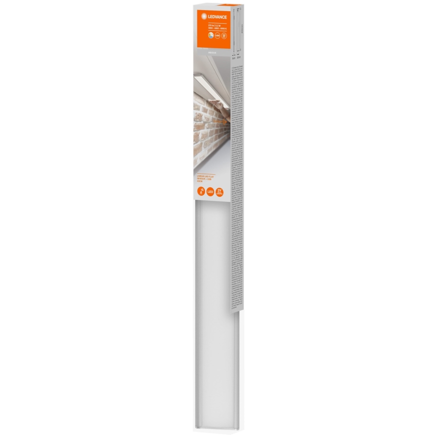 Ledvance - Lámpara LED debajo del gabinete con sensor LINEAR LED/3,2W/5V 1500 mAh 3000/4000/6500K