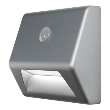 Ledvance - Lámpara LED para escaleras con sensor NIGHTLUX LED/0,25W/3×AAA IP54