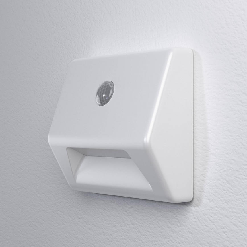 Ledvance - Lámpara LED para escaleras con sensor NIGHTLUX LED/0,25W/3xAAA IP54