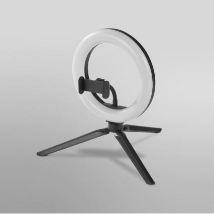 Ledvance - Lámpara LED de mesa regulable con pie y soporte para vlogging LED/5,5W/USB 3000/4000/6500K