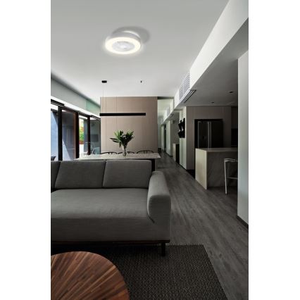 Ledvance - Plafón LED regulable con ventilador SMART+ LED/35W/230V Wi-Fi 3000-6500K + mando a distancia