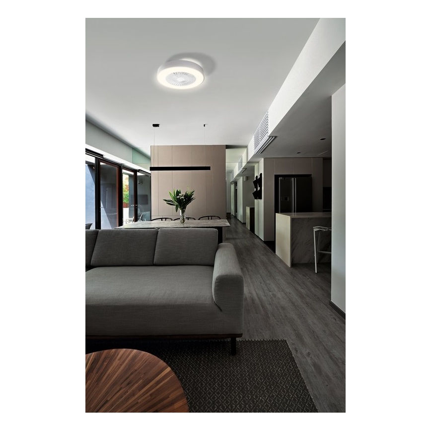 Ledvance - Plafón LED regulable con ventilador SMART+ LED/35W/230V Wi-Fi 3000-6500K + mando a distancia