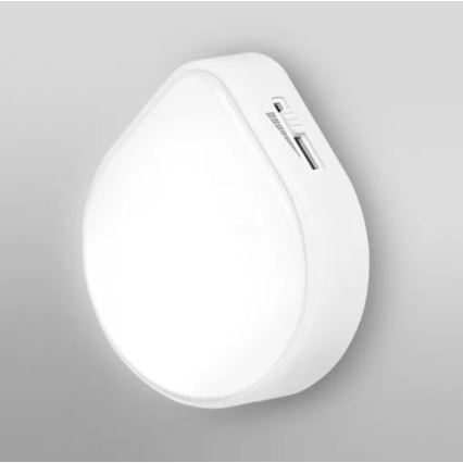 Ledvance - Lámpara orientativa LED regulable para enchufe LUNETTA LED/0,5W/230V