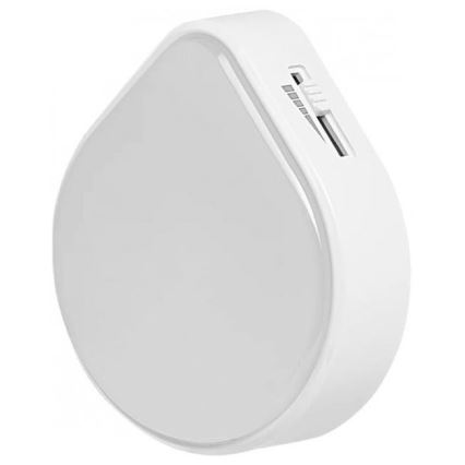 Ledvance - Lámpara orientativa LED regulable para enchufe LUNETTA LED/0,5W/230V