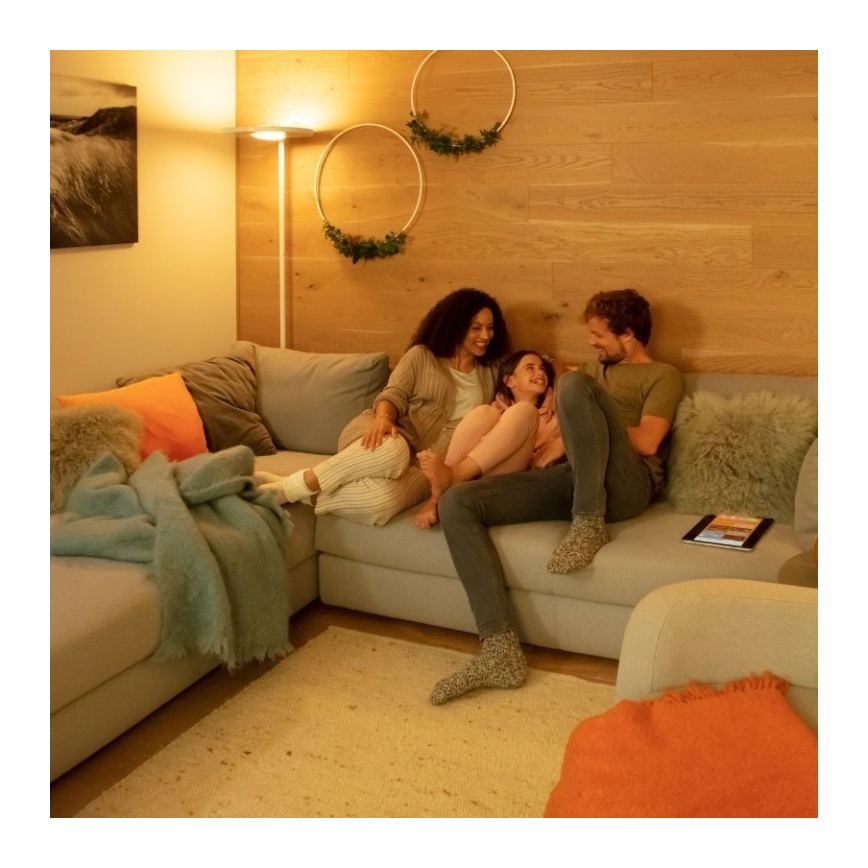 Ledvance - Lámpara de pie LED regulable SUN@HOME LED/36W/230V 2200-5000K CRI 95 Wi-Fi