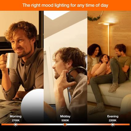 Ledvance - Lámpara de pie LED regulable SUN@HOME LED/36W/230V 2200-5000K CRI 95 Wi-Fi
