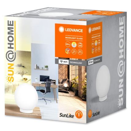 Ledvance - Lámpara de mesa LED regulable SUN@HOME LED/8,5W/230V 2200-5000K CRI 95 Wi-Fi