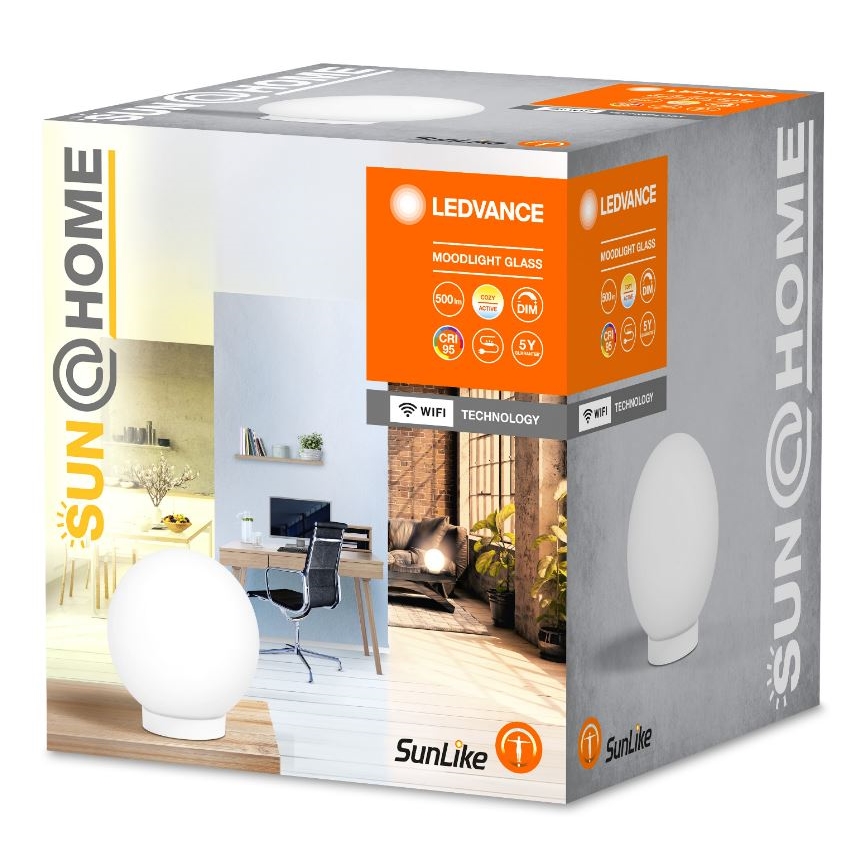 Ledvance - Lámpara de mesa LED regulable SUN@HOME LED/8,5W/230V 2200-5000K CRI 95 Wi-Fi