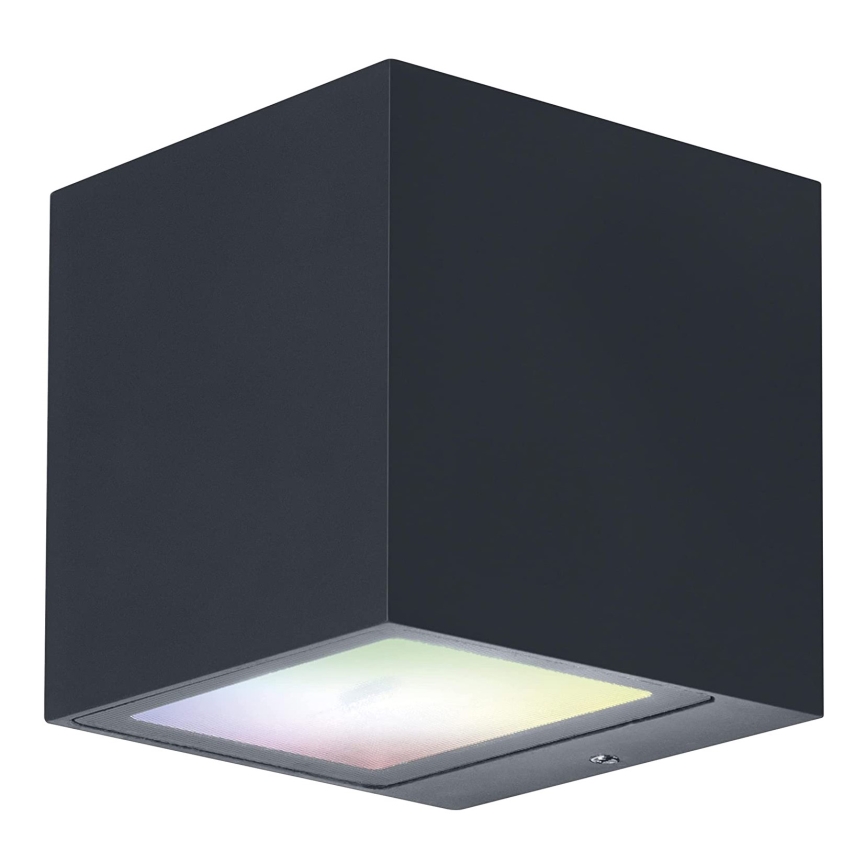Ledvance - Aplique LED RGBW regulable para exteriores SMART+ BRICK LED/14W/230V Wi-Fi IP44