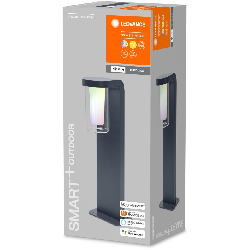 Ledvance - Lámpara LED RGBW regulable para exteriores CASCADE LED/10W/230V IP44 Wi-Fi
