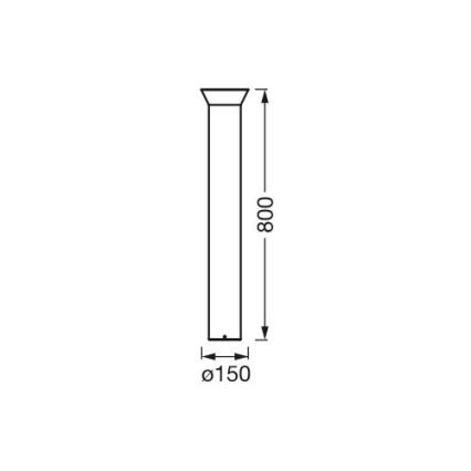 Ledvance - Lámpara LED RGBW regulable para exteriores SMART+ ECLIPSE LED/10W/230V IP44 Wi-Fi