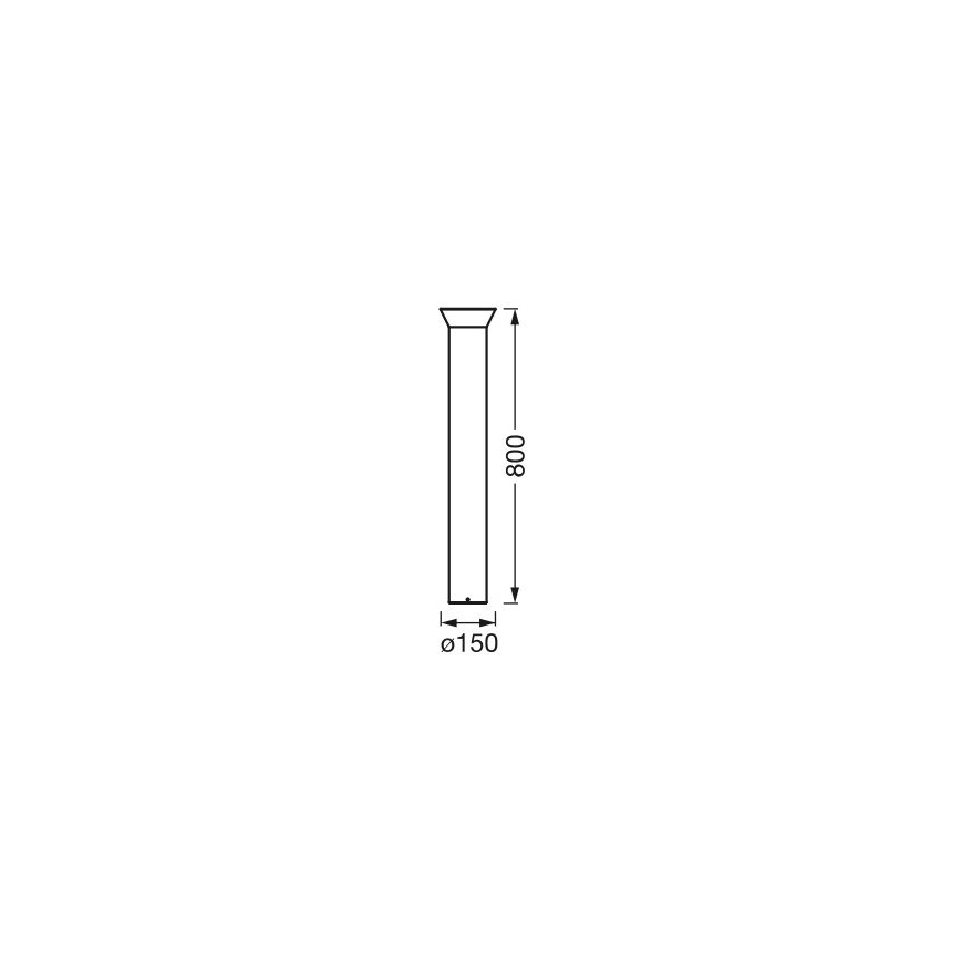 Ledvance - Lámpara LED RGBW regulable para exteriores SMART+ ECLIPSE LED/10W/230V IP44 Wi-Fi