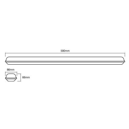 Ledvance - Lámpara LED SUBMARINE LED/18W/230V IP65
