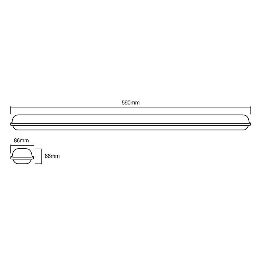 Ledvance - Lámpara LED SUBMARINE LED/18W/230V IP65