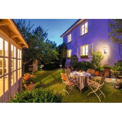 Ledvance - Lámpara solar LED exterior con sensor BOUQUET LED/6W/3,7V 2200 mAh IP44