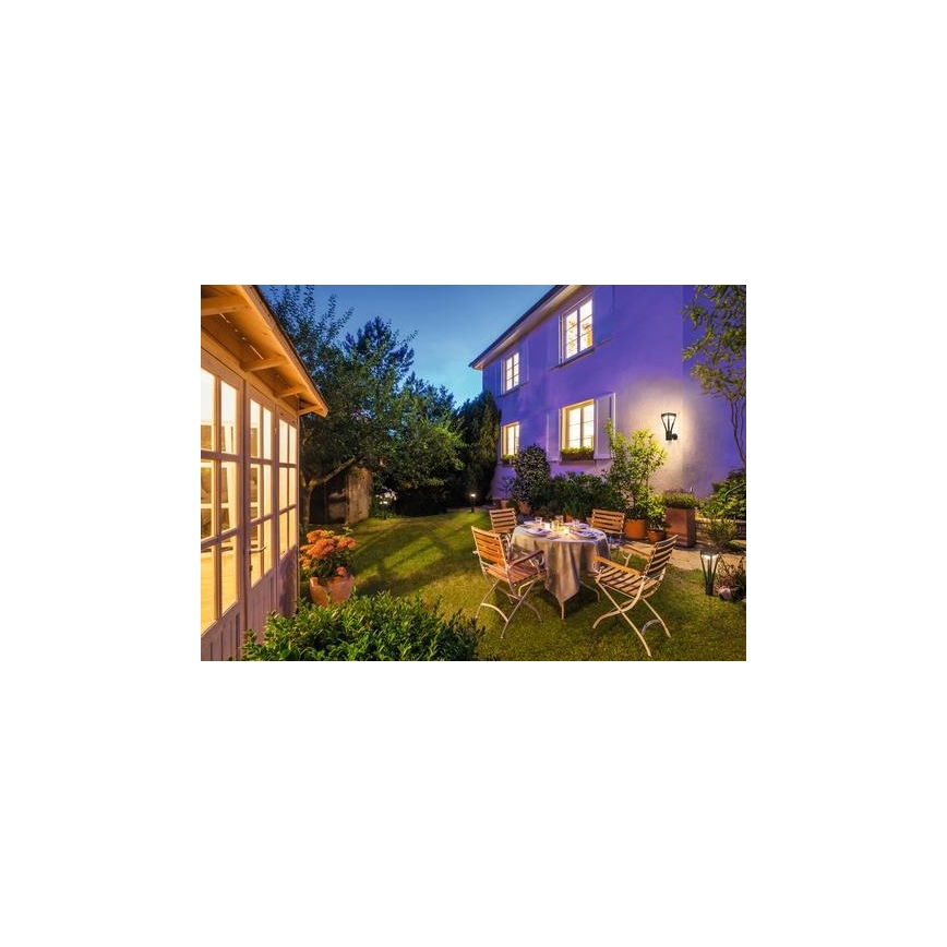 Ledvance - Lámpara solar LED para exteriores con sensor BOUQUET LED/6W/3,7V 2200 mAh IP44