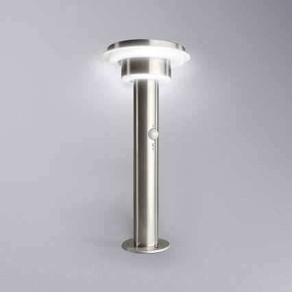 Ledvance - Lámpara solar LED regulable con sensor CIRCLE LED/6W/3,2V 2200 mAh IP44