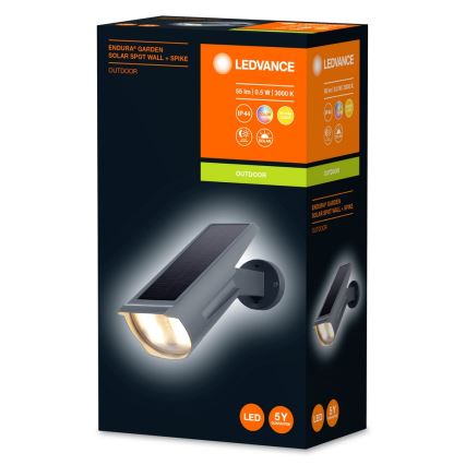 Ledvance - Lámpara solar LED RGB ENDURA LED/0,5W/3,6V 1200 mAh IP44