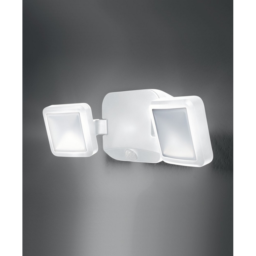 Ledvance - LED Aplique para exterior con sensor BATTERY 2xLED/10W/4xD IP54