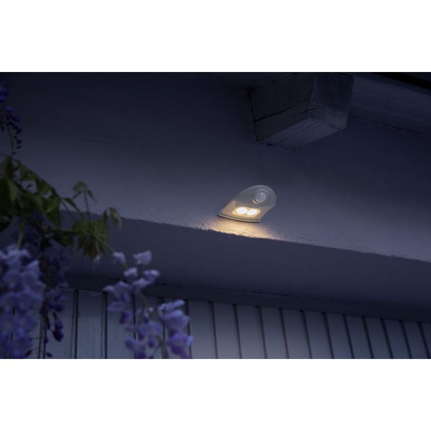 Ledvance - LED Aplique para exterior con sensor DOORLED LED/1W/3xAA IP54