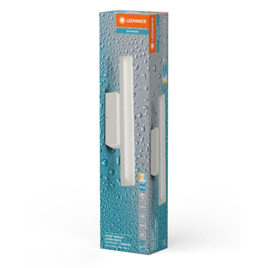 Ledvance - LED Regulable táctil espejo iluminación ORBIS MIRROR LED/6,8W/230V 40 cm 3000/4000K IP44