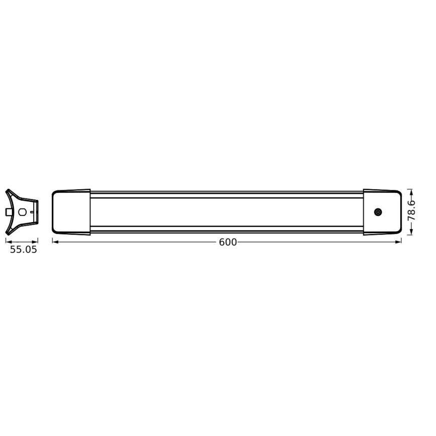 Ledvance - LED Lámpara colgante con cadena OFFICE LINE LED/24W/230V 4000K