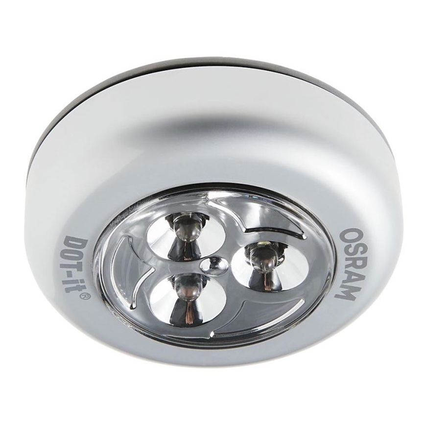 Ledvance - LED Lámpara de orientación táctil DOT-IT LED/0,2W/3xAAA