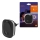 Ledvance - LED Lámpara nocturna para enchufe con sensor y USB LUNETTA LED/12,5W/230V 3000K negro