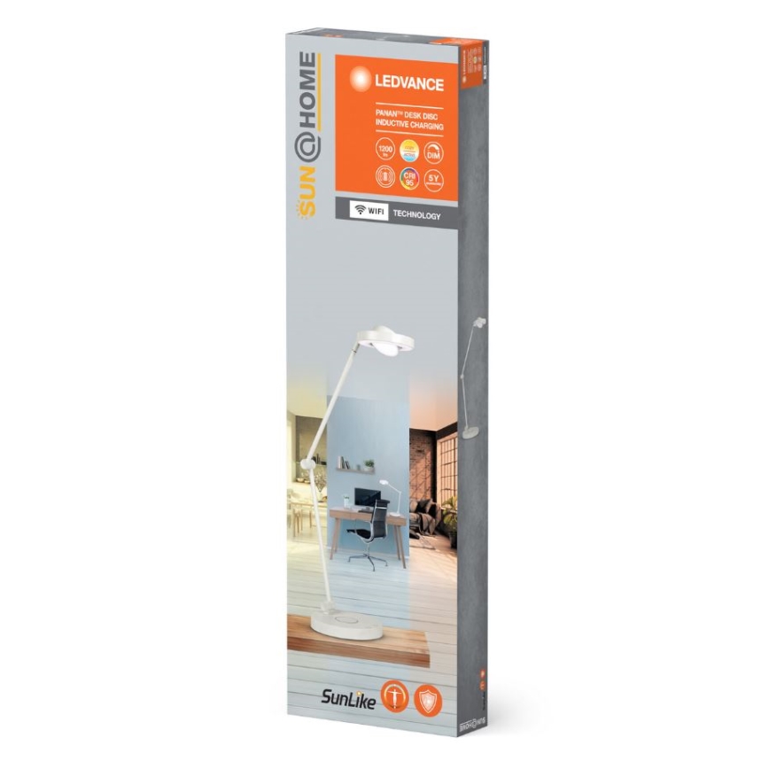 Ledvance - Lámpara de mesa regulable LED táctil SUN@HOME LED/20W/230V 2200-5000K CRI 95 Wi-Fi