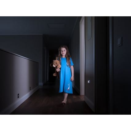 Ledvance - LED Luz nocturna con sensor NIGHTLUX LED/0,25W/3xAAA