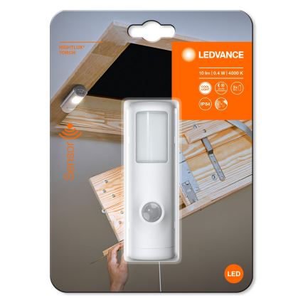 Ledvance - LED Luz nocturna con sensor NIGHTLUX LED/0,35W/3xAAA IP54