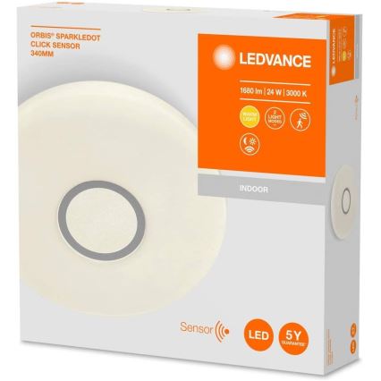 Ledvance - LED Plafón con sensor SPARKLEDOT LED/24W/230V