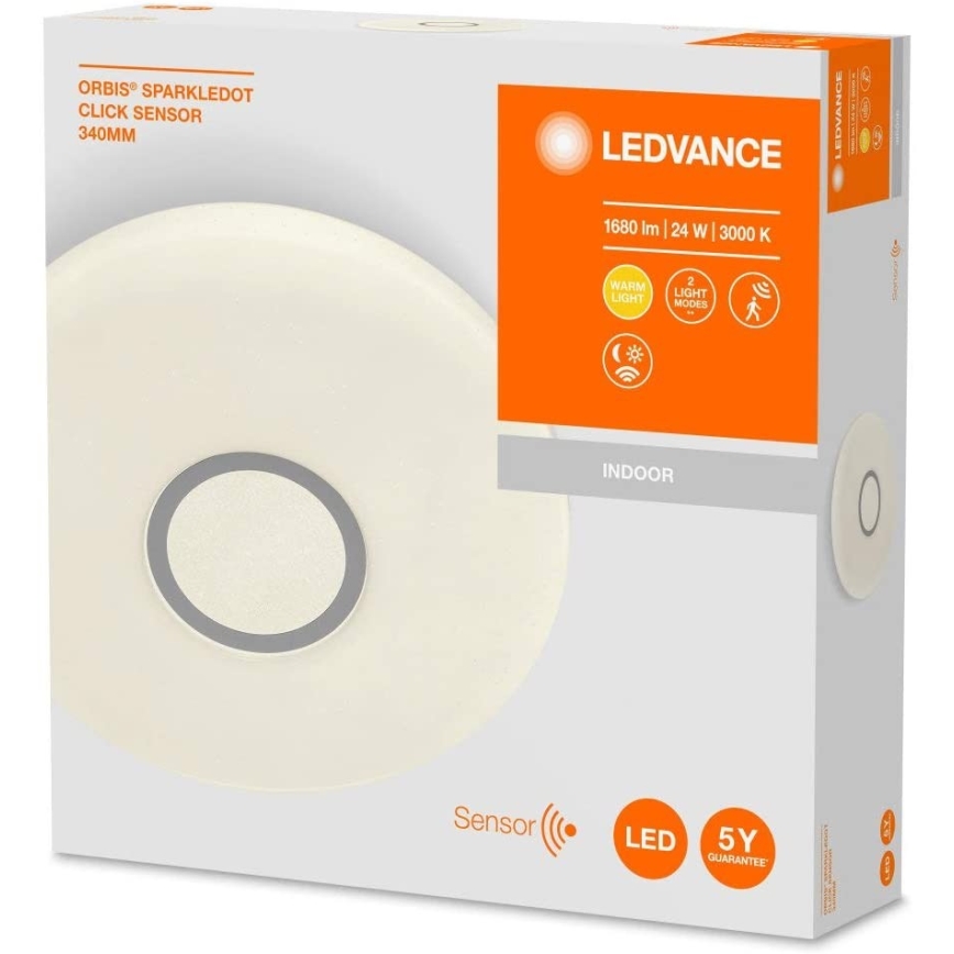 Ledvance - LED Plafón con sensor SPARKLEDOT LED/24W/230V