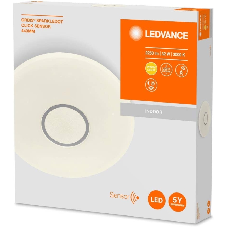Ledvance - LED Plafón con sensor SPARKLEDOT LED/32W/230V