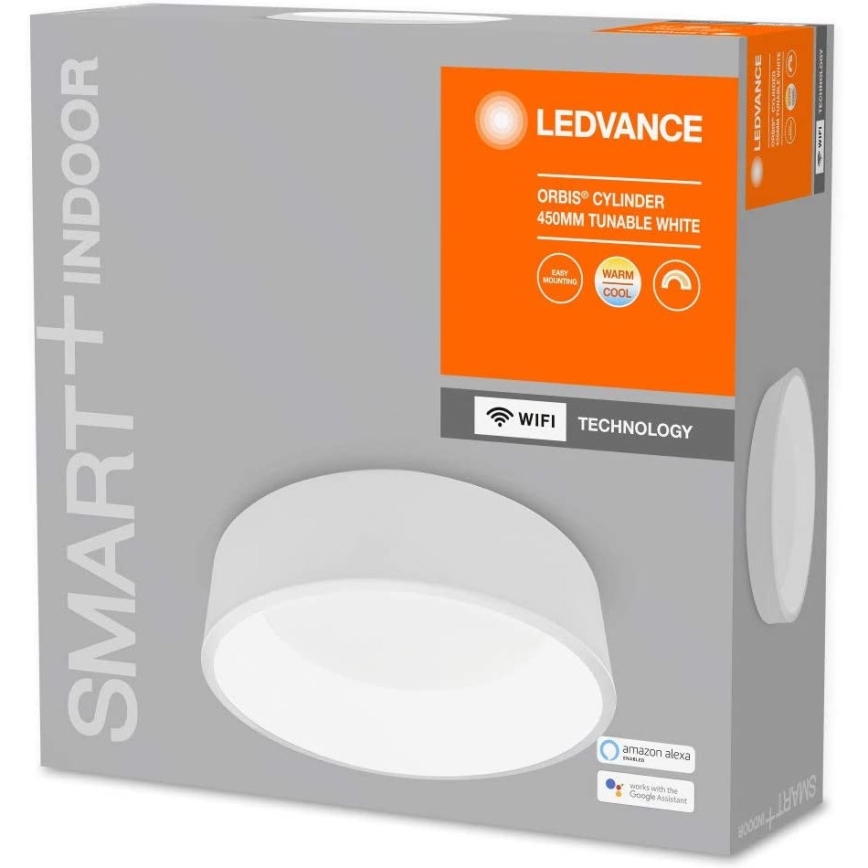 Ledvance - LED Plafón regulable SMART+ CYLINDER LED/24W/230V 3000K-6500K Wi-Fi
