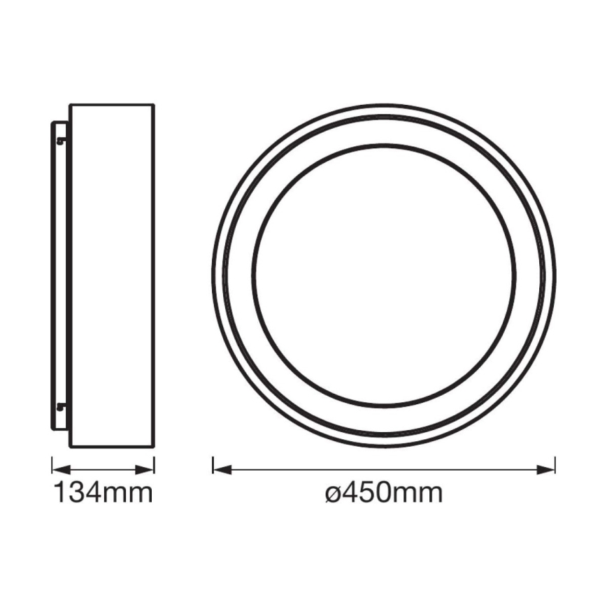 Ledvance - LED Plafón regulable SMART+ CYLINDER LED/24W/230V 3000K-6500K Wi-Fi