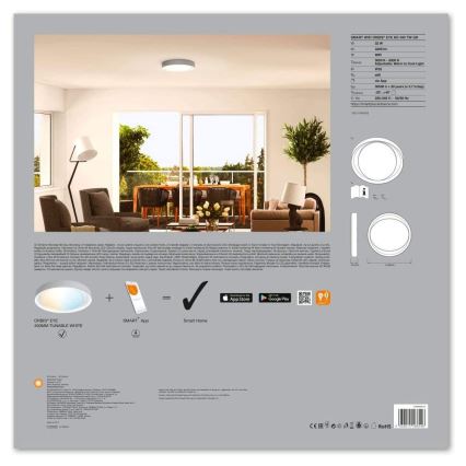 Ledvance - LED Plafón regulable SMART+ EYE LED/32W/230V 3000K-6500K Wi-Fi
