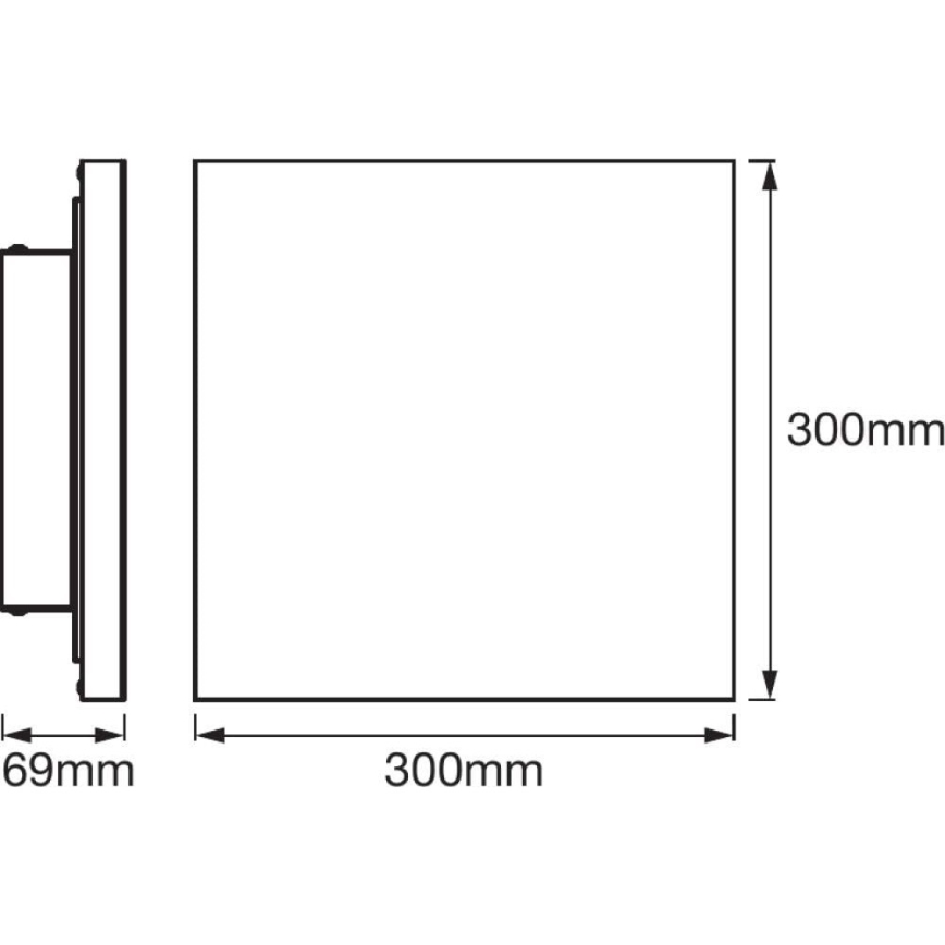 Ledvance - LED Plafón regulable SMART+ FRAMELESS LED/20W/230V 3000K-6500K Wi-Fi