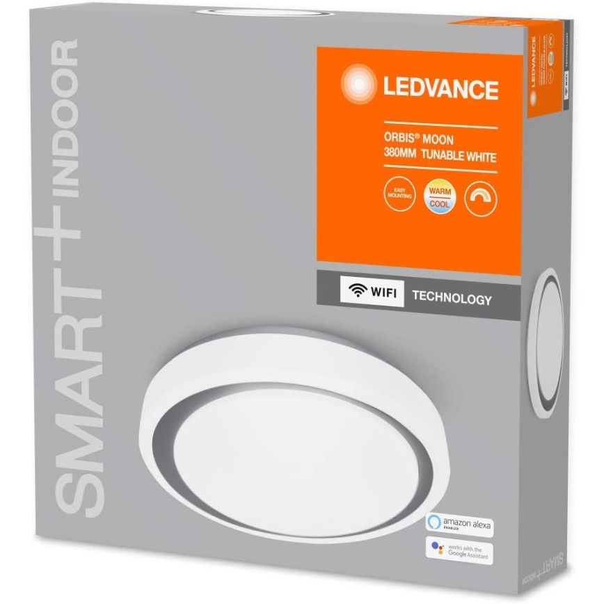 Ledvance - LED Plafón regulable SMART+ MOON LED/24W/230V 3000K-6500K Wi-Fi