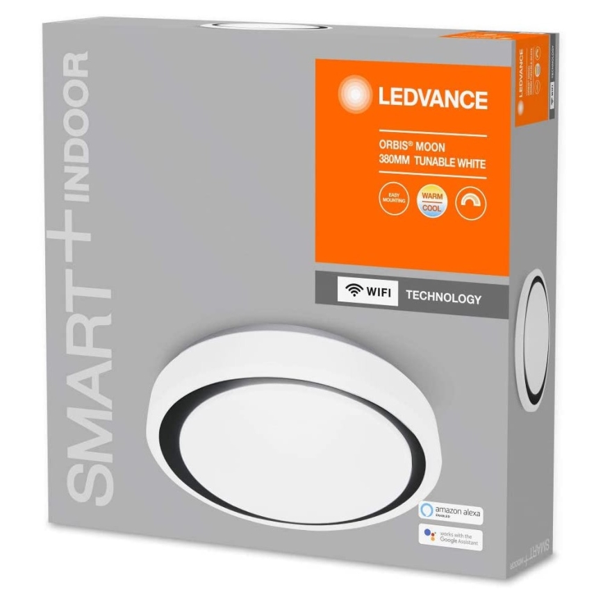 Ledvance - LED Plafón regulable SMART+ MOON LED/24W/230V 3000K-6500K Wi-Fi