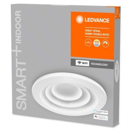 Ledvance - LED Plafón regulable SMART+ SPIRAL LED/24W/230V 3000K-6500K Wi-Fi