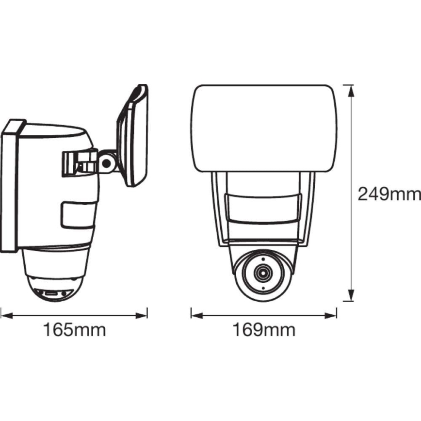 Ledvance - LED Reflector con cámara y sensor SMART+ LED/24W/230V IP44 Wi-Fi