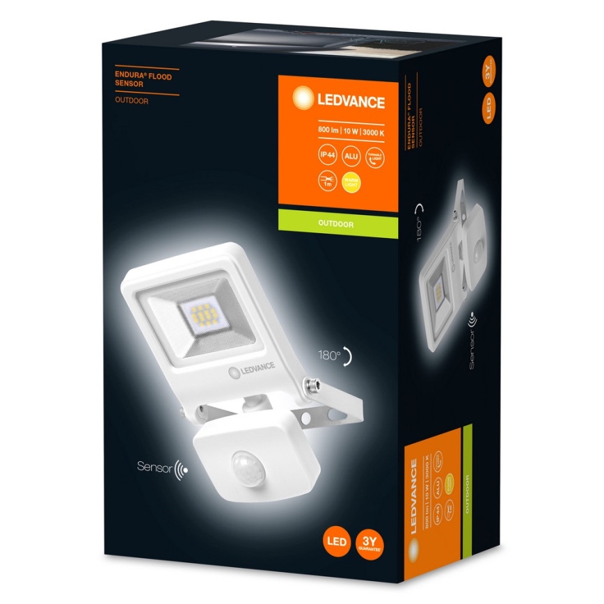 Ledvance - LED Reflector con sensor ENDURA LED/10W/230V IP44
