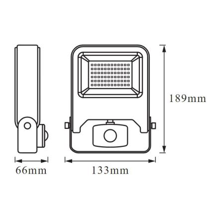 Ledvance - LED Reflector con sensor ENDURA LED/20W/230V IP44