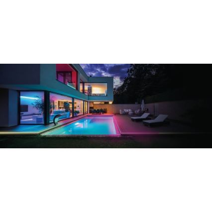 Ledvance - LED RGB Cinta regulable exterior FLEX 5m LED/23W/230V IP44 + control remoto