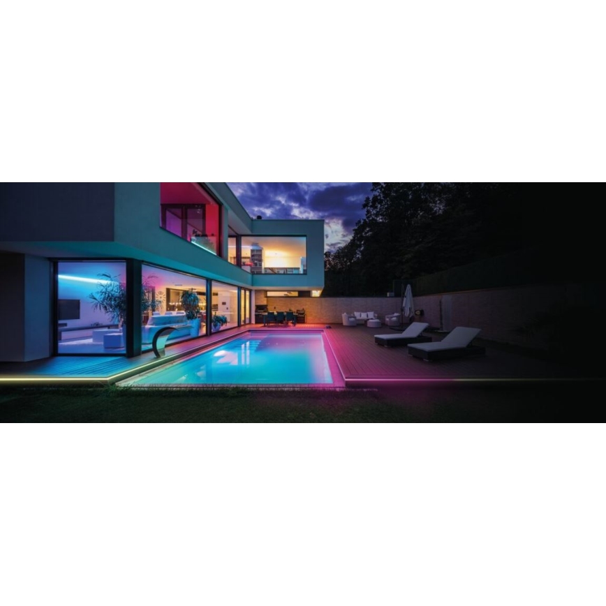 Ledvance - LED RGB Cinta regulable exterior FLEX 5m LED/23W/230V IP44 + control remoto