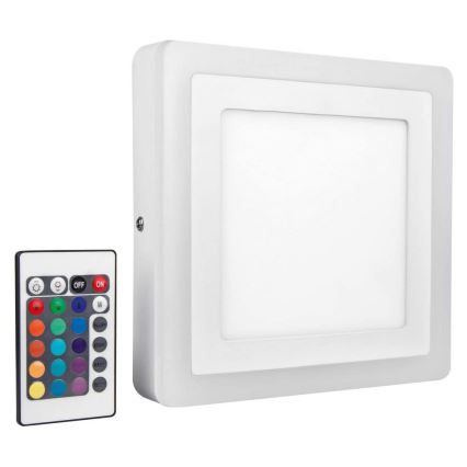 Ledvance - LED RGB Plafón regulable LED/19W/230V + mando a distancia