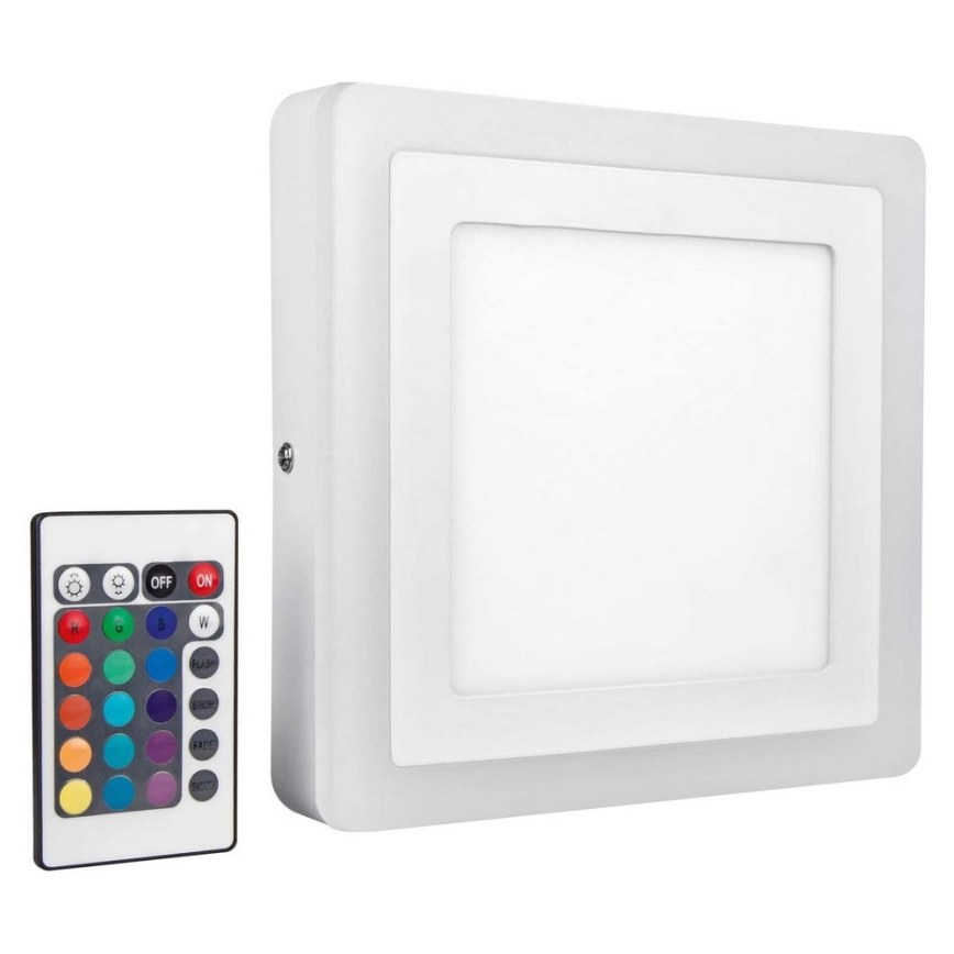Ledvance - LED RGB Plafón regulable LED/19W/230V + mando a distancia